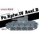 CARRO DE COMBATE Sd.Kfz. 161 Ausf. D PANZER IV -Escala 1/35