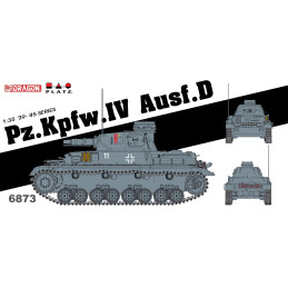 CARRO DE COMBATE Sd.Kfz. 161 Ausf. D PANZER IV -Escala 1/35- Dragon Models 6873