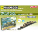 MORSER KARL CON TRANSPORTE FERROVIARIO ESCALA 1/144 - DRAGON 14132