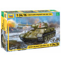 CARRO DE COMBATE T-34/76 Mod. 1942 -Escala 1/35- Zvezda 3686