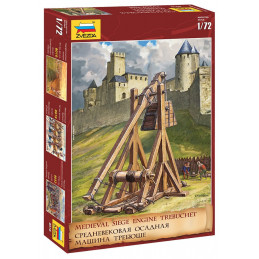 ARMA ASEDIO TREBUCHET -Escala 1/72- ZVEZDA 8516