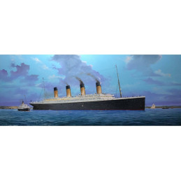 TRANSATLANTICO R.M.S. TITANIC Luces LED -Escala 1/200- Trumpeter 03719