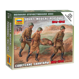 TROPAS MEDICAS SOVIETICAS (1941 - 1942) -Escala 1/72- Zvezda 6152