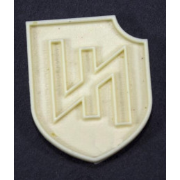 PLACA DIVISION DAS REICH  5x5 CMS SIN PINTAR