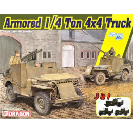 JEEP WILLYS (4x4) BLINDADO -Escala 1/35- Dragon Models 6727