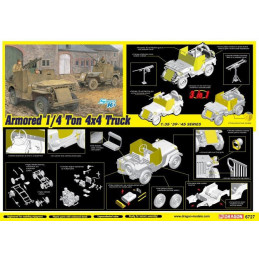 JEEP WILLYS 4x4 BLINDADO -Escala 1/35- Dragon Models 6727