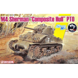 CARRO DE COMBATE M-4 SHERMAN Composite Hull" -Escala 1/35- Dragon Models 6740"