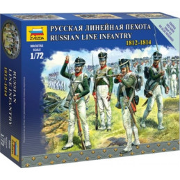 INFANTERIA DE LINEA RUSA (1812-1814) -Escala 1/72- Zvezda 6808