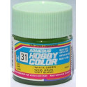 PINTURA ACRLICA BRILLANTE VERDE BLANCO (10 ml)