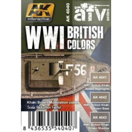 AFV series: CARROS BRITANICOS 1ª G.M.