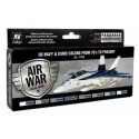 AIR WAR: U.S. NAVY & U.S.M.C. COLORS From 70´s to present (8 colores)