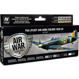 AIR WAR: F.A.A. COLORS Flet Air Arm 1939 - 45 8 colores