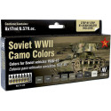 MODEL AIR SET: SOVIET WWII CAMO COLORS (8 BOTES 17ML)- ACRILICOS VALLEJO 71188