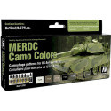 MODEL AIR SET: MERDC CAMO COLORS (8 BOTES 17ML)