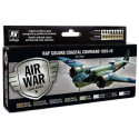 AIR WAR: COASTAL COMMAND 1939 - 45 (8 colores) - ACRILICOS VALLEJO 71148