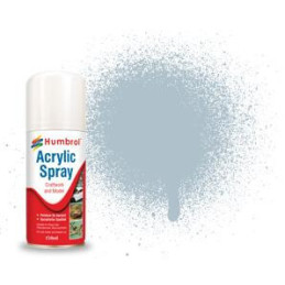 SPRAY ACRILICO METALCOTE ACERO PULIMENTADO (150 ml) - Humbrol AD6996