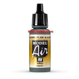 PINTURA ACRILICA GRIS ACERO A-14 (17 ml) - Vallejo 71336