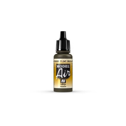 PINTURA ACRILICA VERDE OSCURO AF RUSO 17 ml - Vallejo 71347