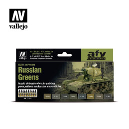 AFV Series: RUSSIAN GREEN 1928 - Presente - Acrylicos Vallejo 71613