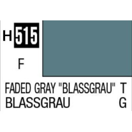 PINTURA AQUEOUS FADED GRAY MATE 10 ml - Mr Color / Gunze Sangyo H-515