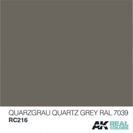 PINTURA REAL COLORS QUARZ GREY 10 ml - AK Interactive RC216