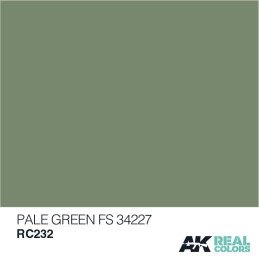 PINTURA REAL COLORS PALE GREEN FS34227 10 ml - AK Interactive RC232