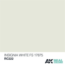 PINTURA REAL COLORS BLANCO INSIGNIA FS17875 10 ml - AK Interactive RC222