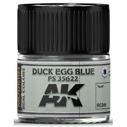 PINTURA REAL COLORS DUCK EGG BLUE FS35622 (10 ml) - AK Interactive RC241