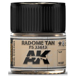 PINTURA REAL COLORS RADOME TAN FS33613 (10 ml) - AK Interactive RC227