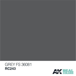 PINTURA REAL COLORS GREY FS36081 10 ml - AK Interactive RC243