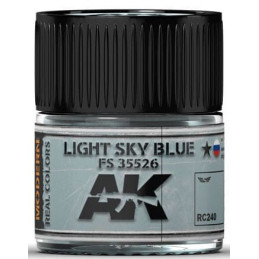 PINTURA REAL COLORS LIGHT SKY BLUE FS35526 (10 ml) - AK Interactive RC240