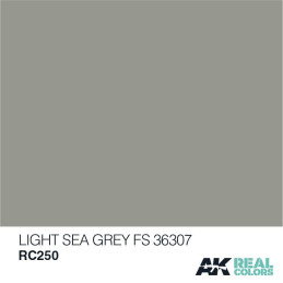 PINTURA REAL COLORS LIGHT SEA GREY FS36307 10 ml - AK Interactive RC250