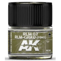 PINTURA REAL COLORS RLM-GRAU RLM02 - 1941 (10 ml) - AK RC266