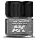 PINTURA REAL COLORS RAF DARK GREY BS381C/629 (10 ml) - AK RC300