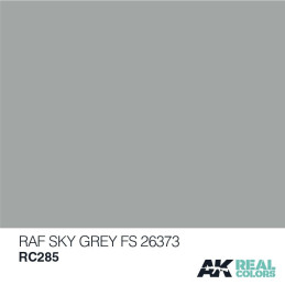 PINTURA REAL COLORS RAF SKY GREY FS26373 10 ml - AK Interactive RC285