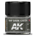 PINTURA REAL COLORS RAF DARK GREEN (10 ml) - AK Interactive RC286