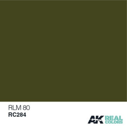 PINTURA REAL COLORS RLM80 10 ml - AK Interactive RC284