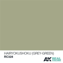 PINTURA REAL COLORS HAIRYOKUSHOKU - GREY GREEN 10 ml - AK RC328