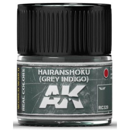 PINTURA REAL COLORS HAIRANSHOKU - Green Indigo (10 ml) - AK RC329