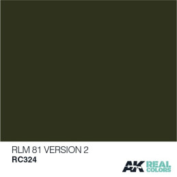 PINTURA REAL COLORS RLM81 - Version 2 10 ml - AK RC324