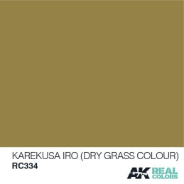 PINTURA REAL COLORS KAREKUSA IRO - Dry Grass Colour 10 ml - AK RC334