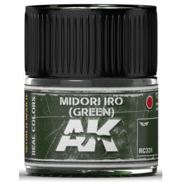 PINTURA REAL COLORS MIDORI IRO - Green (10 ml) - AK RC331