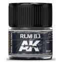 PINTURA REAL COLORS RLM83 (10 ml) - AK RC327