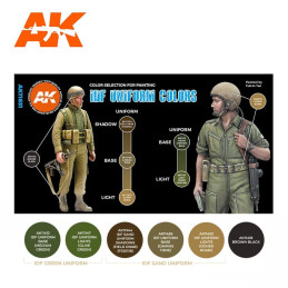 FIGURE Series: IDF UNIFORM COLORS 3G - AK Interactive 11631