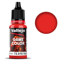 PINTURA ROJO SANGUINA (18 ml) - Acrilicos Vallejo 72010