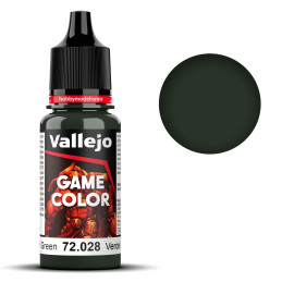 PINTURA ACRILICA VERDE OSCURO (18 ml)  - Acrilicos Vallejo 72028