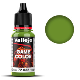 PINTURA ACRILICA VERDE ESCORPENA (18 ml)  - Acrilicos Vallejo 72032