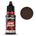 PINTURA ACRILICA MARRON GORGONA (18 ml)  - Acrilicos Vallejo 72124