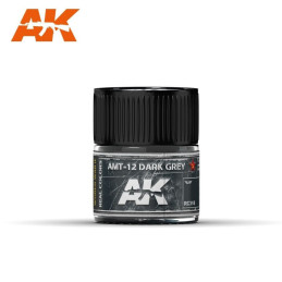 PINTURA REAL COLORS AMT-12 DRAK GREY 10 ml - AK Interactive RC318