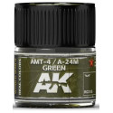 PINTURA REAL COLORS AMT-4 / A-24M GREEN (10 ml) - AK Interactive RC315